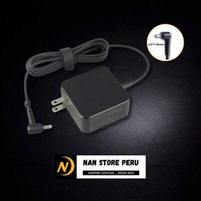 CARGADOR COMPATIBLE ASUS 19V 2.37A 45W 4.0*1.35 P. DELGADA CUADRADO