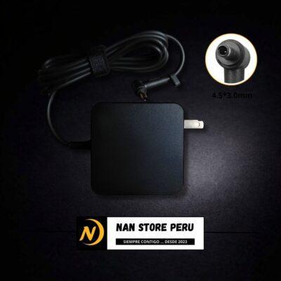 CARGADOR COMPATIBLE ASUS 19V 3.42A 65W 4.5*3.0 P. PIN CENTRAL CUADRADO