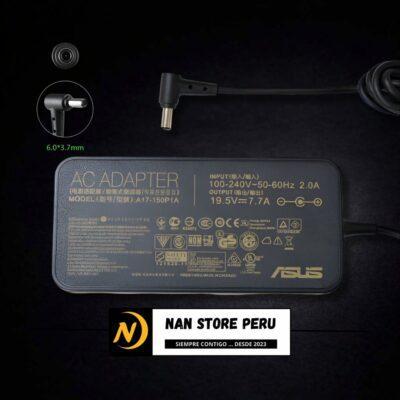 CARGADOR COMPATIBLE ASUS 19V 7.7A 6.0*3.7