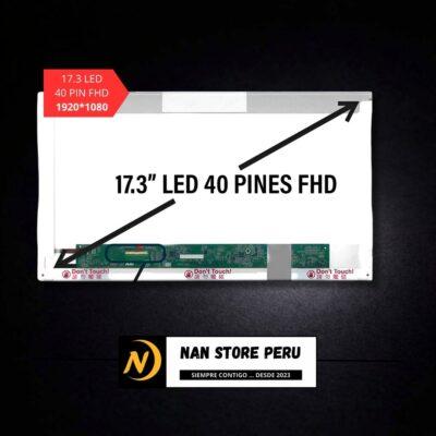 PANTALLA 17.3 LED 40 PINES FHD
