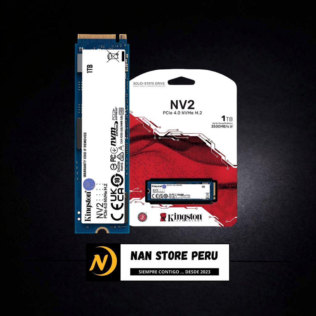 DISCO SOLIDO KINGSTON 1TB NV2 M.2 MVME Pcle 4.0