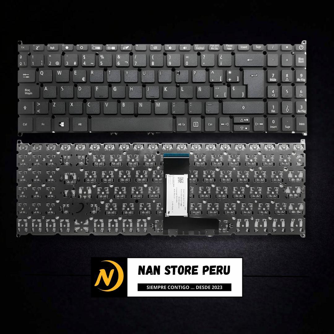 TECLADO ACER A515-54/ N18c1 CON BOTON ON SP 3 FILAS