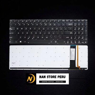 TECLADO ASUS N56JN ILUMINADO ENTER RECTO