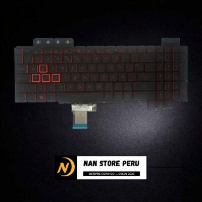 TECLADO ASUSTuf Gaming Fx505 Fx504 Fx705 Fx80 ROJO