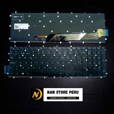 TECLADO DELL 15-7000 15-5567 NEGRO ILUMINADO SP