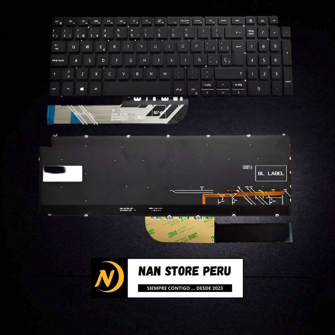 TECLADO DELL 3525, 3520, 5510, 5515 SP NEGRO / ILUMINADO