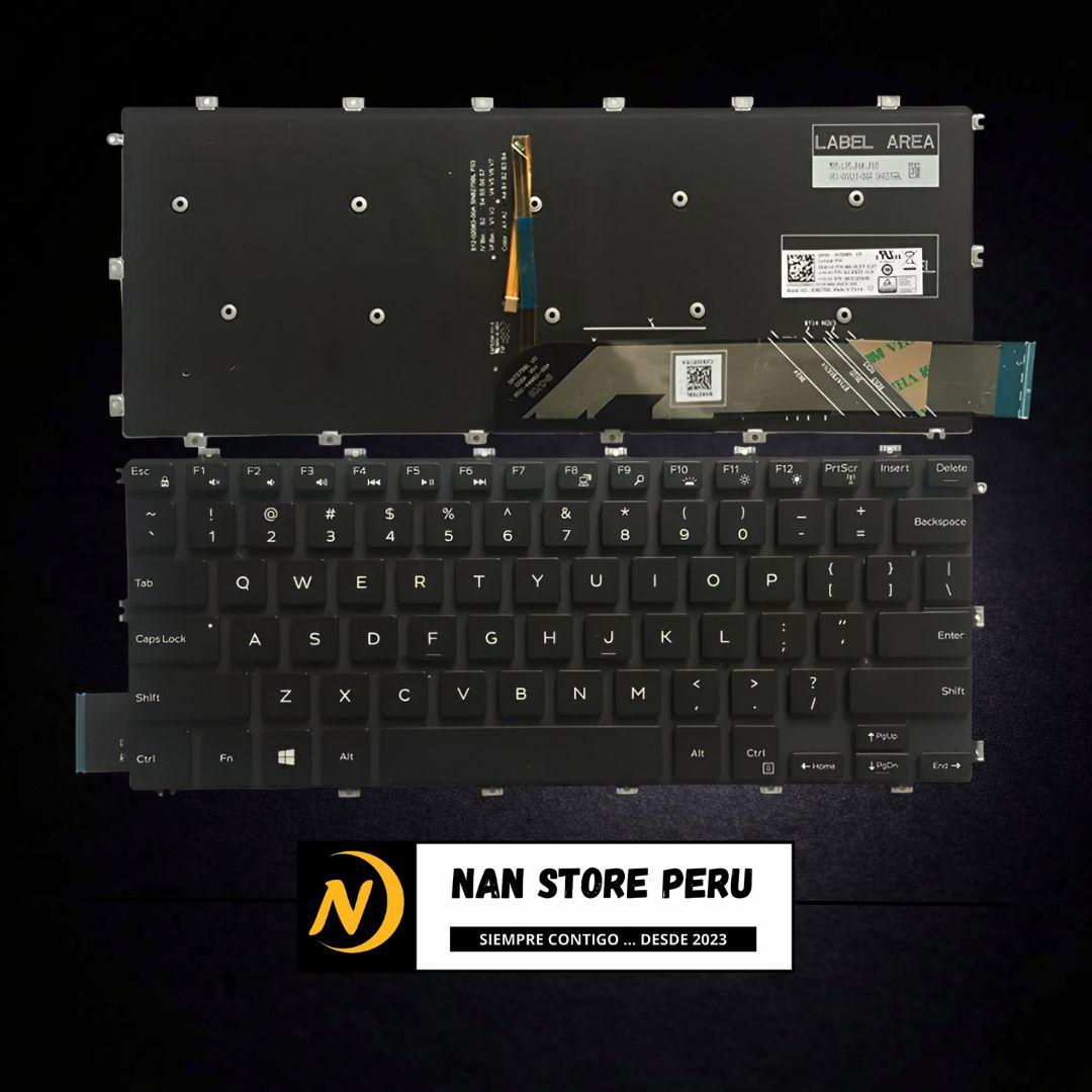 TECLADO DELL Latitude 3400 3310 3390 13-7386 7586 P92G P91G ILUMINADO