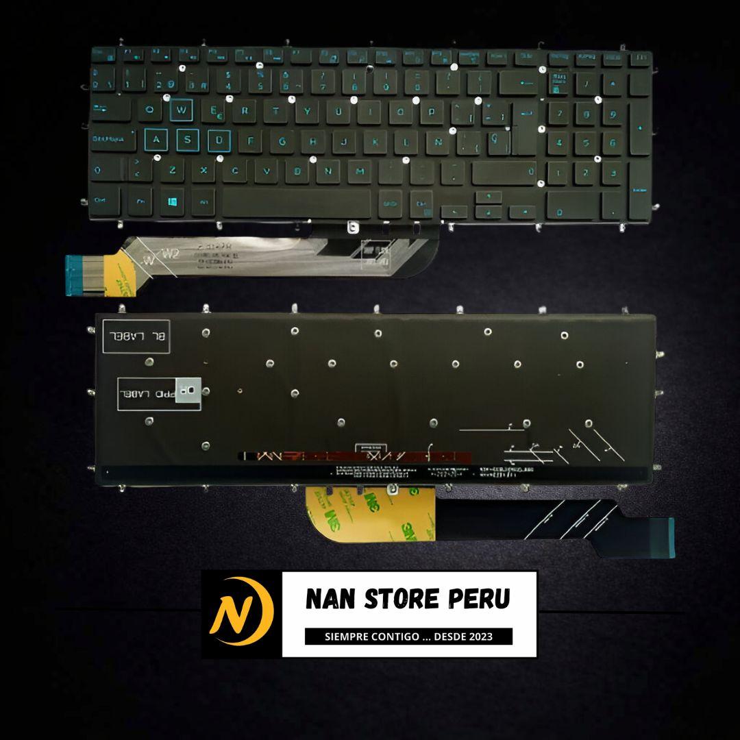 TECLADO DELL G3-3579 G3-3779 G5-5587 G7-7588 TECLAS CELESTE