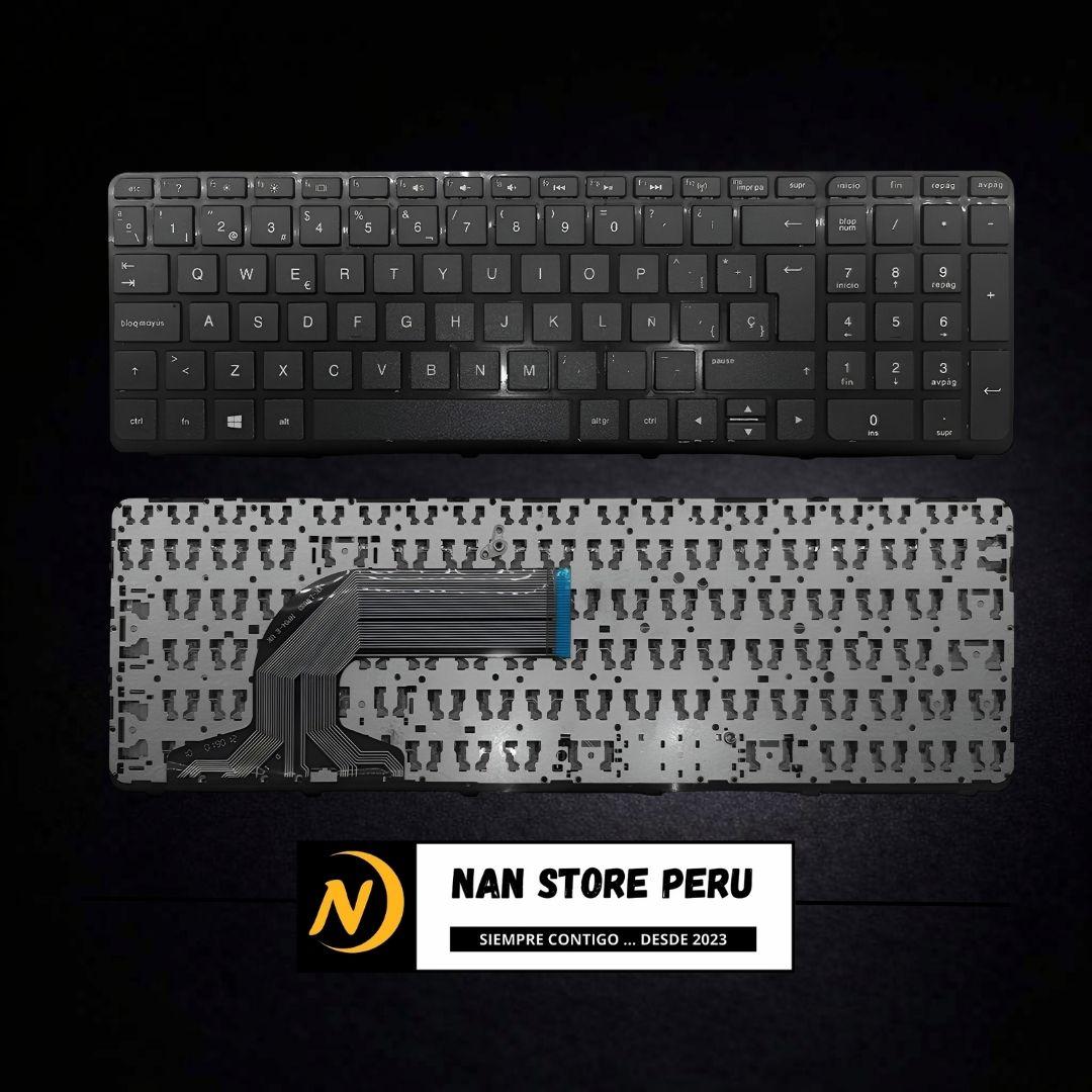 TECLADO HP 15-D 15-N 15-H 15-F 250 G3 255 G3 256 G3 EXTERNO CON FRAME