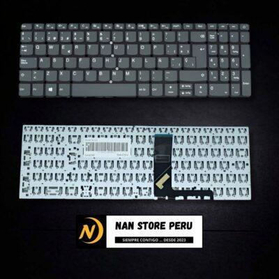 TECLADO LENOVO 320-15 V330-15IKB 320-15ISK B/ENCENDIDO GRIS SP