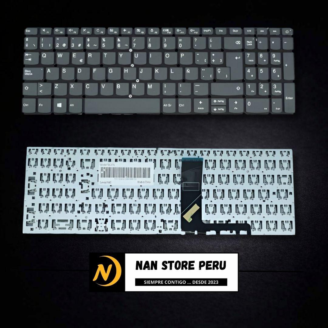 TECLADO LENOVO 320-15 V330-15IKB 320-15ISK B/ENCENDIDO GRIS SP