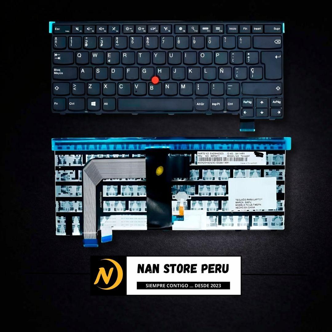 TECLADO LENOVO THINKPAD T460S SIN ILUMINADO