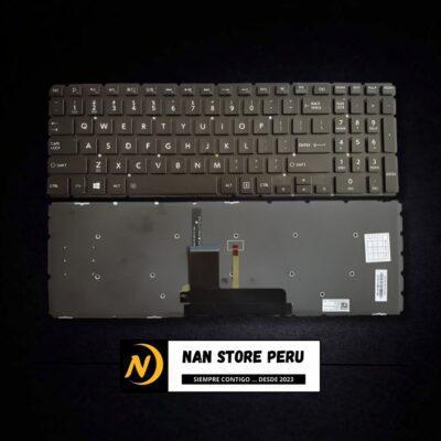 TECLADO TOSHIBA P55T/ P55W ENTER RECTO INGLES ILUMINADO SP