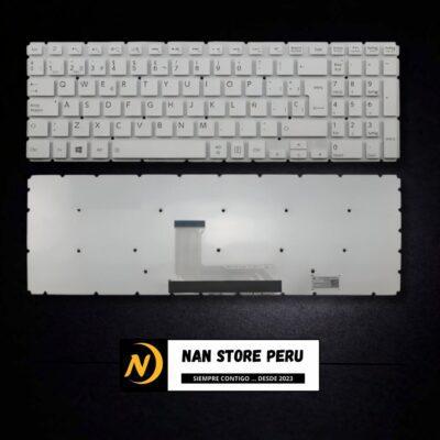 TECLADO TOSHIBA L55-B / L50-B P55W ENTER BOTA BLANCO